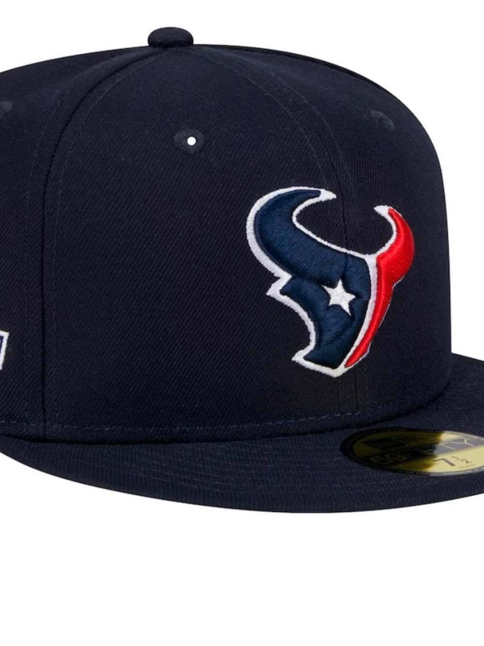 Houston Texans Navy Fitted Cap with Team Logo 10 years 2002-2012